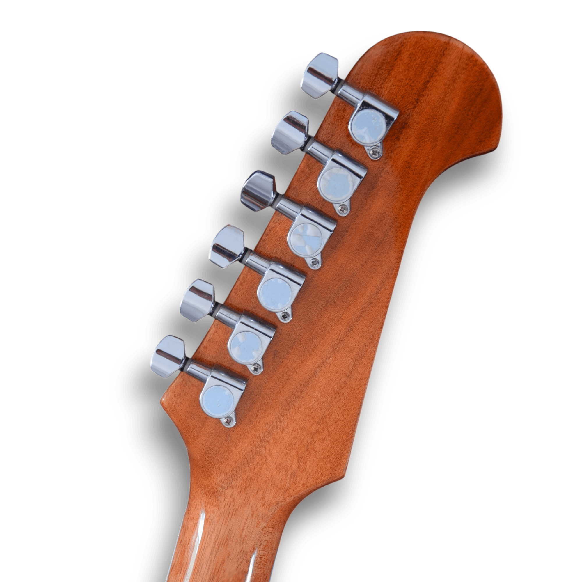 Custom Made Firebird Style Flame Maple Top Electric Guitar - Image 7