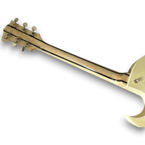 Custom Made Flame Maple Top Natural Wood Finish Byrdland Style Hollow Body Jazz Electric Guitar - Image 6