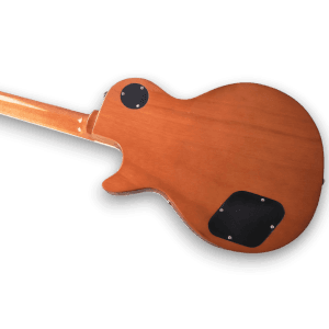 Custom Made Flame Maple Top LP Style Jimmy Page SunburstElectric Guitar - Image 5