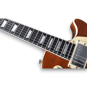 Custom Made Flame Maple Top LP Style Jimmy Page SunburstElectric Guitar - Image 3