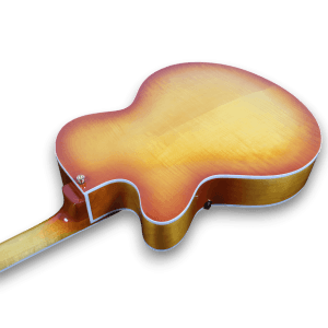 Custom Made Sunburst L-5 Style Hollowbody Electric Guitar - Image 5