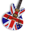 Custom Made Union Jack 6 Strings Electric Guitar Limited Edition