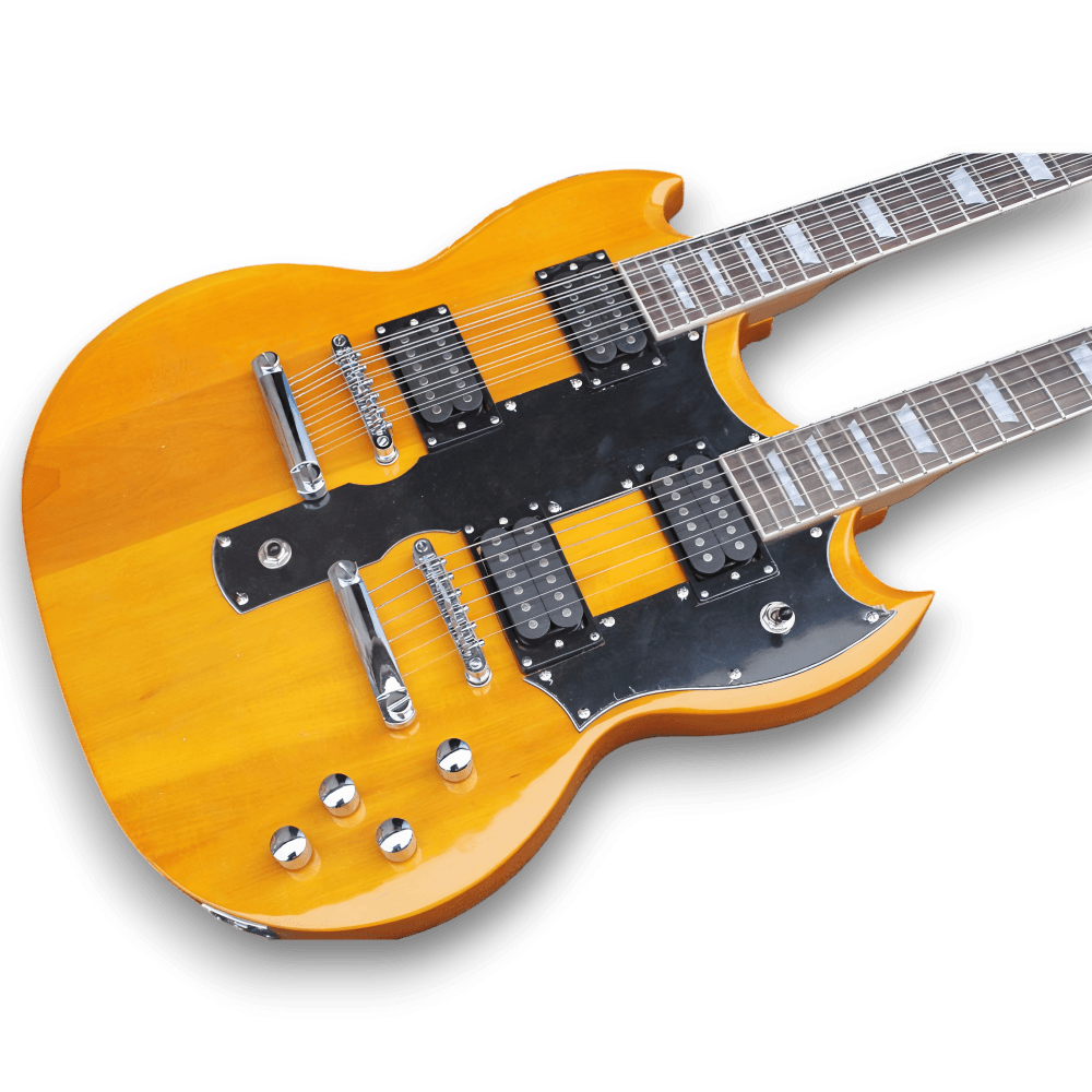 Custom Made Don Felder SG 1275 Double Neck Electric Guitar 12 & 6 Strings