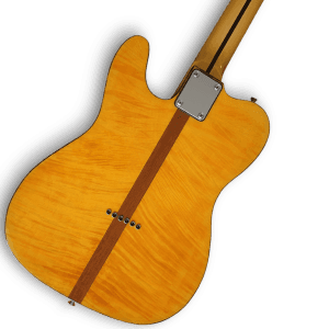 Custom Made Tele Style Flame Maple Top The Prinz Madcat 6 Strings Electric Guitar - Image 5