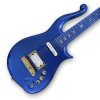 Custom Made Prince Metallic Blue Cloud Guitar