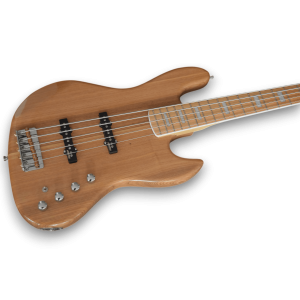 Custom Made Maple Wood Jazz Bass 5 Strings Bass