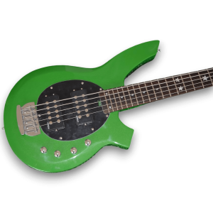 Custom Made 5 Strings Bongo Green Electric Bass