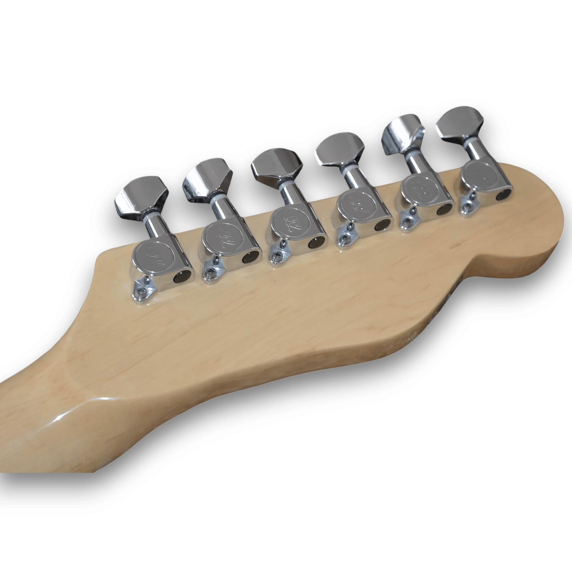 Custom Made Left Handed Tele Style Blue Electric Guitar - Image 6