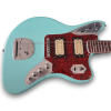 Custom Made Daphne Blue Kurt Cobain Jaguar Electric Guitar