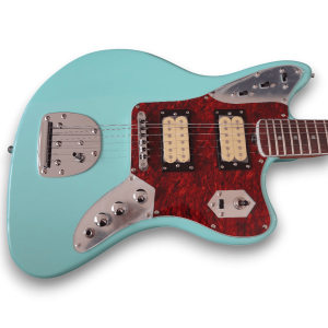 Custom Made Daphne Blue Kurt Cobain Jaguar Electric Guitar