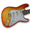 Custom Made Sienna Sunburst Strat Style Gold Edition Electric Guitar