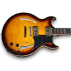 Custom Made Flame Maple Top Johnny A Style Sunburst Electric Guitar