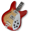 Custom Made 360 Style Cherry Sunburst 12 String Electric Guitar