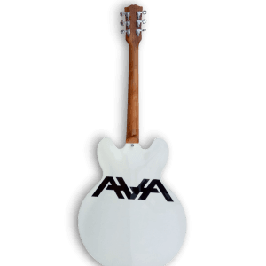Custom Made Semi-Hollow ES-333 Style Tom DeLonge Style Electric Guitar - Image 5