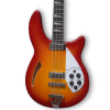 Custom Made 4005 Fireglo Style Semi-Hollow Body 4 Strings Electric Bass