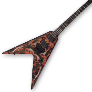Custom Made Tribal Flame Kerry KKV G2 6 Strings KKVFG2 Electric Guitar