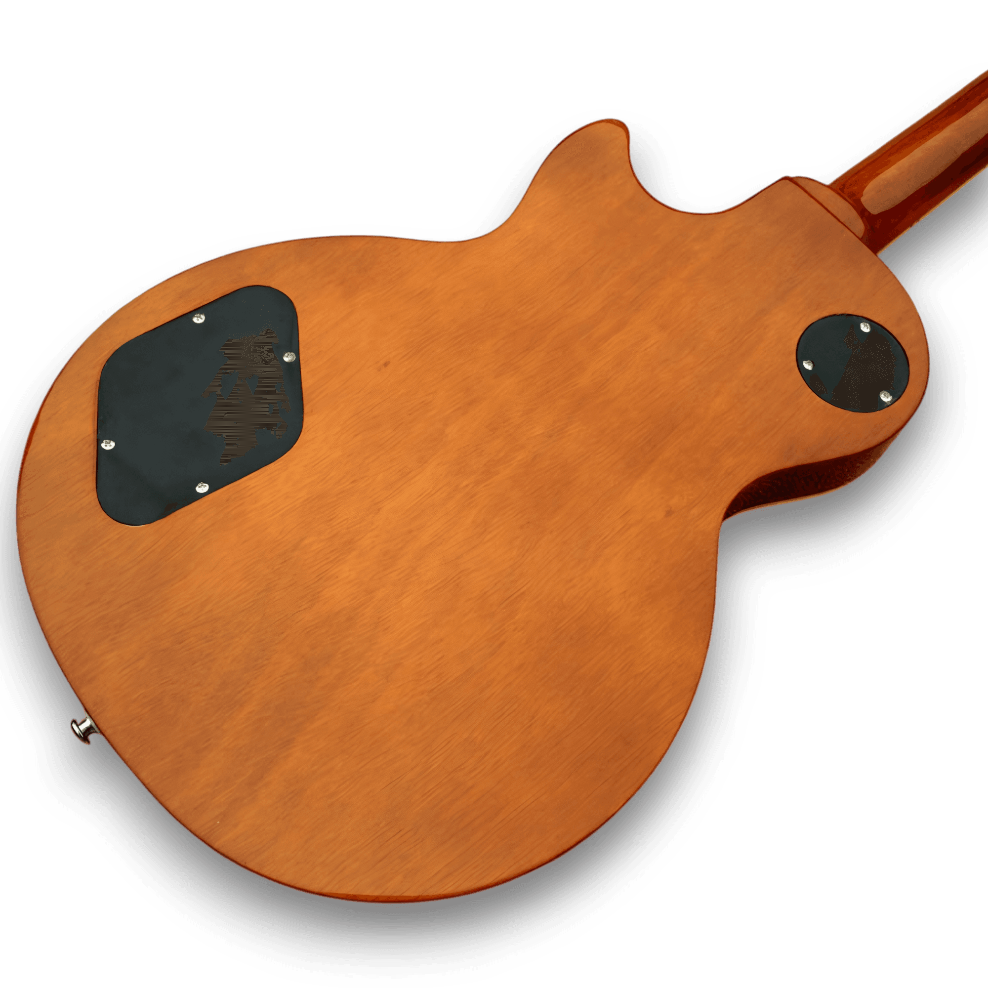 Custom Made Sunburst LP Style Flame Maple Top Electric Guitar - Image 4
