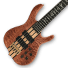 Custom Made 5 String BSR Style With Custom Inlay Electric Bass Guitar Quilted Maple Top