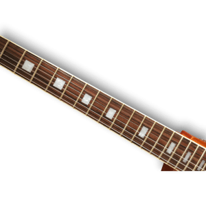 Custom Made Natural Wood LP Style P90 Pickup Electric Guitar - Image 3