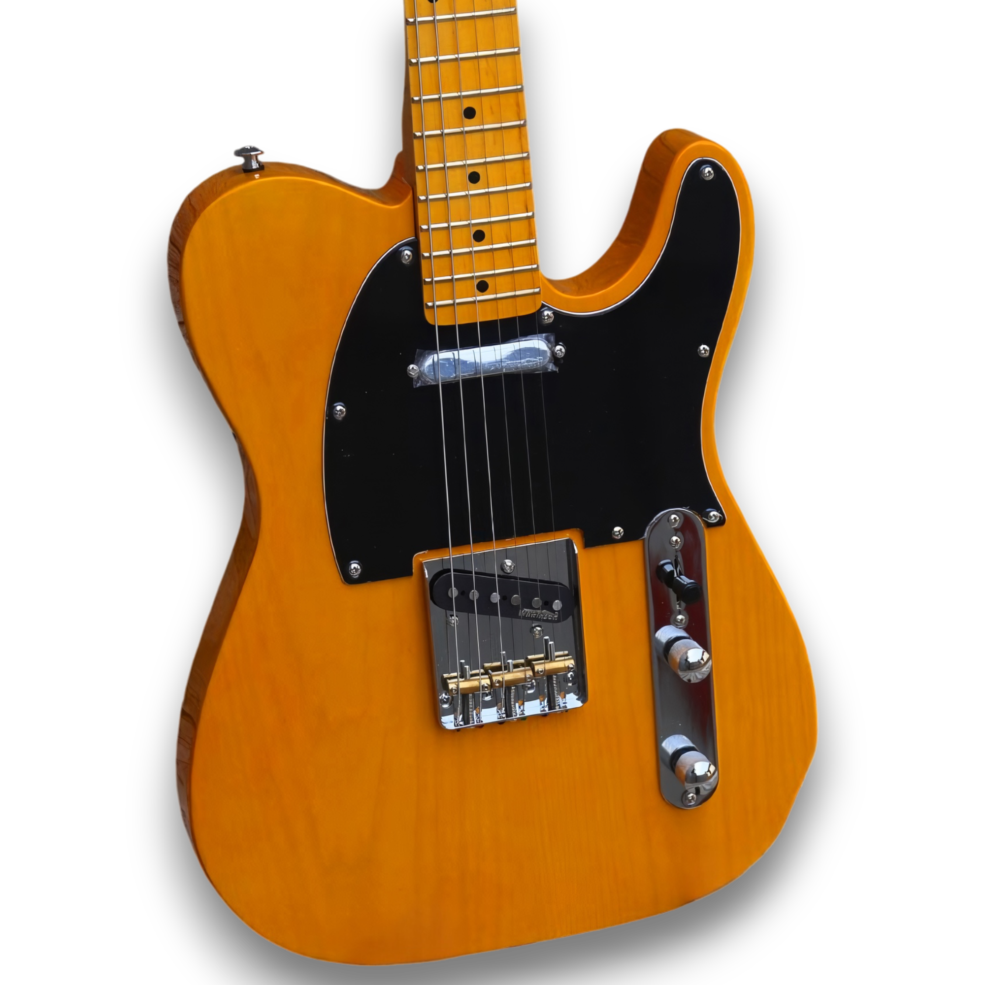 Custom Made Butterscotch Blonde Tele Style Electric Guitar