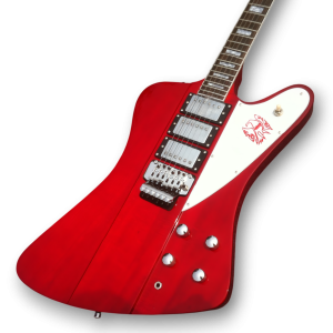 Custom Made Red Firebird Style 6 Strings Electric Guitar