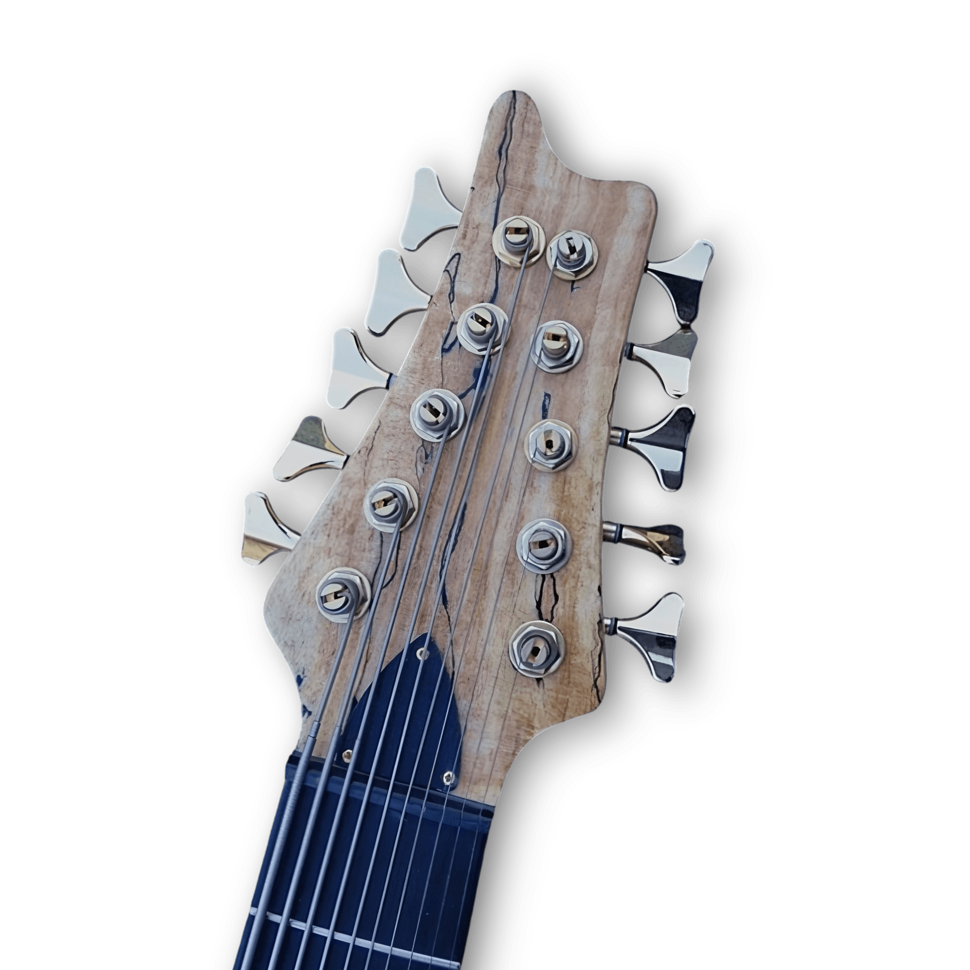 Custom Made Bass 10 Strings Emperor Style with Spalted Maple Top Electric Bass - Image 4