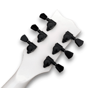 Custom Made Iron Cross Hetfield Style Snow White Guitar Electric Guitar - Image 6