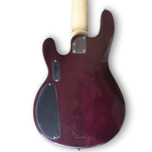 Custom Made Purple Burst Style 5 Strings Electric Bass - Image 5