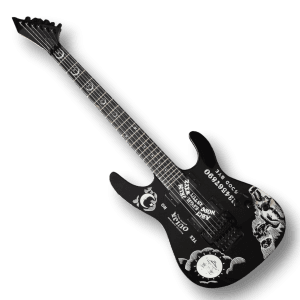 Custom Made Kirk Hammett Ouija Style 6 Strings Electric Guitar - Image 2