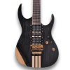 Custom Made Neck Through 6 Strings Black Matt Finish Electric Guitar