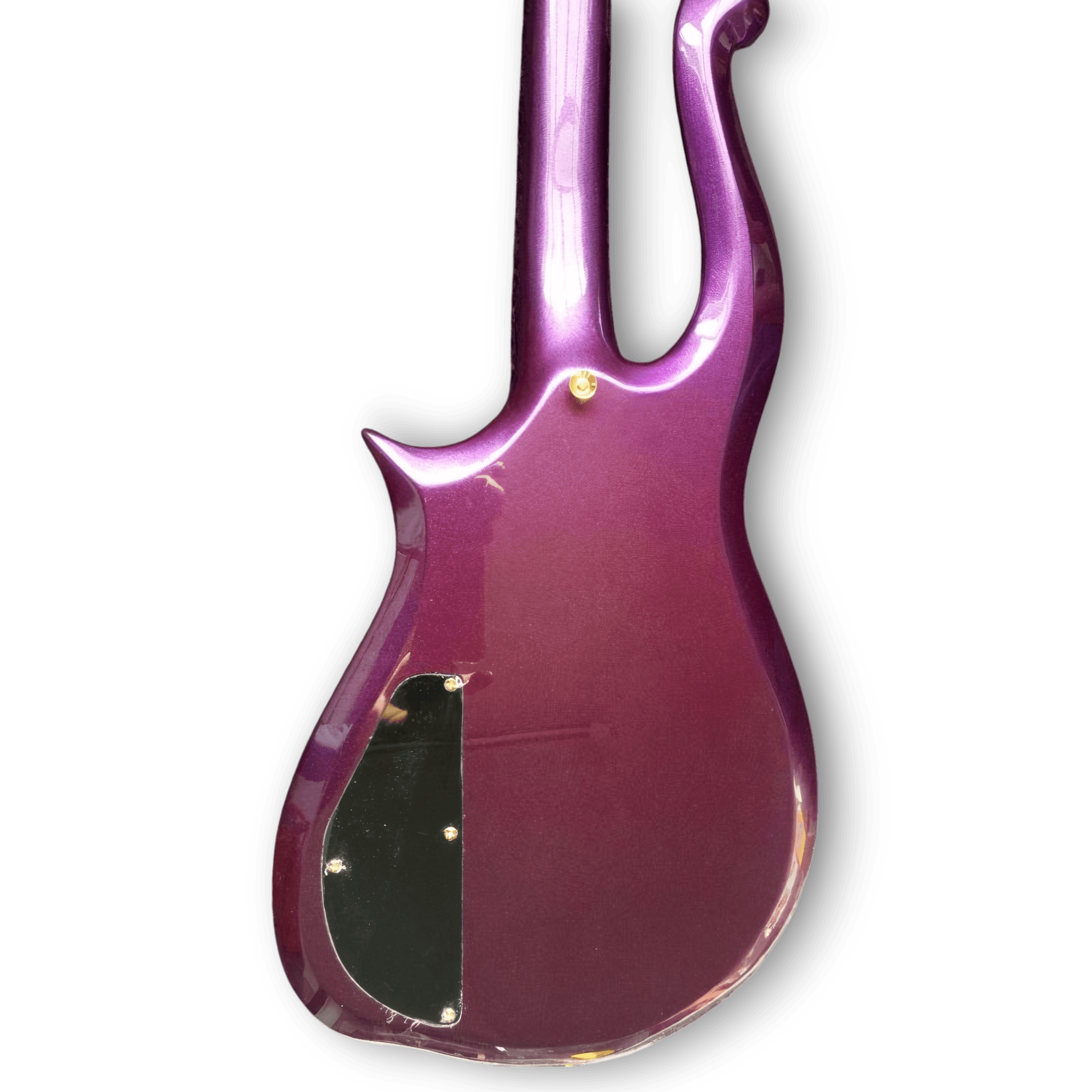 Custom Made Prince Cloud Style Purple 6 Strings Electric Guitar - Image 6