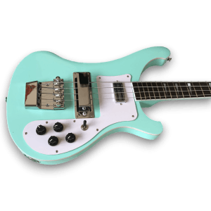 Custom Made Seafoam Green Color 4003 Style 4 Strings Electric Bass - Image 3
