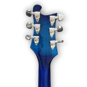 Custom Made Trans Blue Color 4003 Style Left Handed 6 Strings Electric Guitar - Image 7