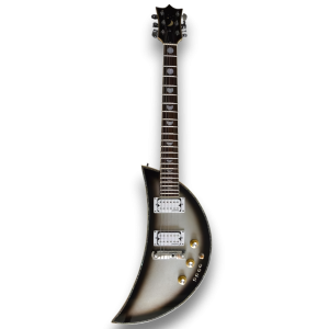 Custom Made Moonsault MS-1000 Style Silverburst Electric Guitar