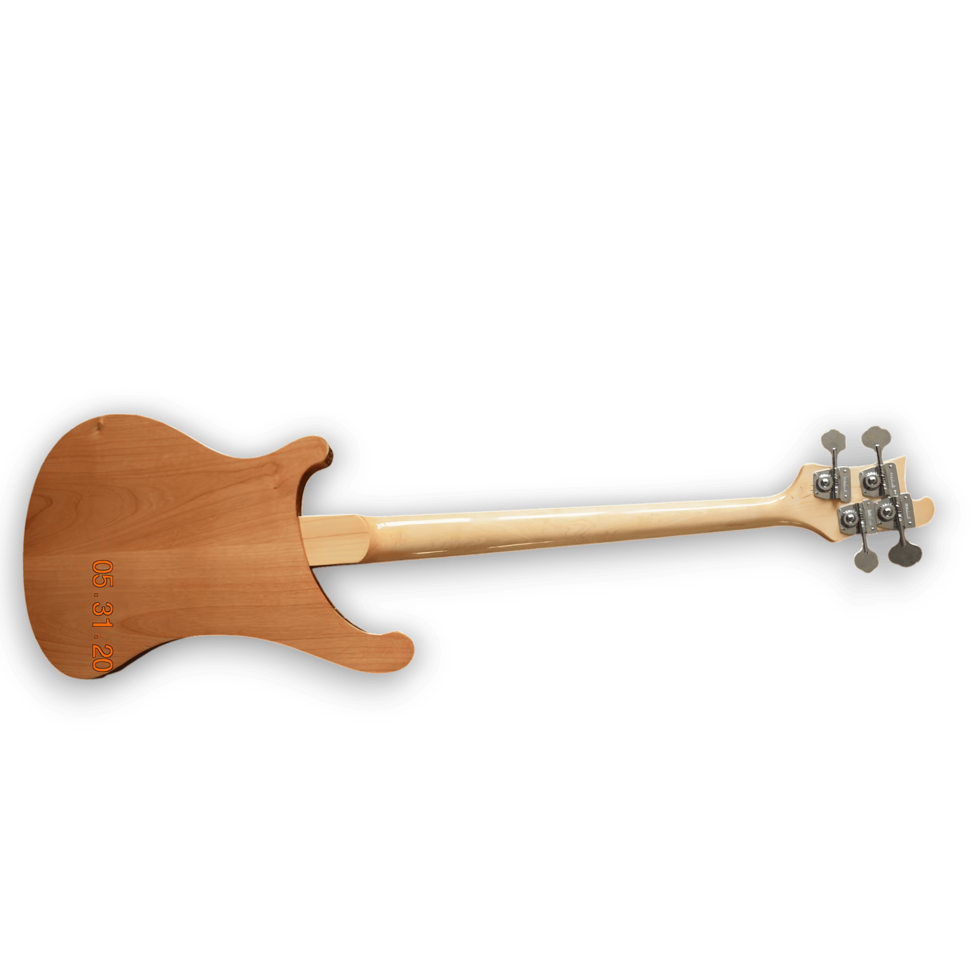 Custom Made Natural Wood Finish Fretless 4003 Style 4 Strings Electric Bass - Image 6