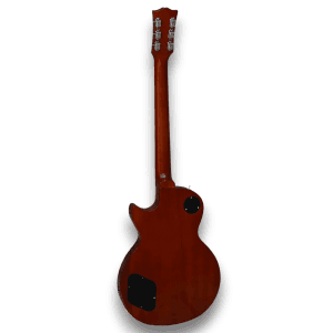 Custom Made Natural Walnut Wood LP Style 6 Strings Electric Guitar - Image 2
