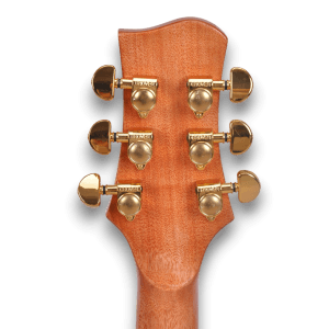 Custom Made Poplar Burl Top Natural Finish 6 Strings Electric Guitar - Image 6