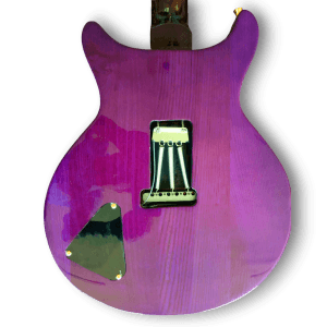 Custom Made SE Purple Color Flame Maple Top Custom Style Electric Guitar - Image 6