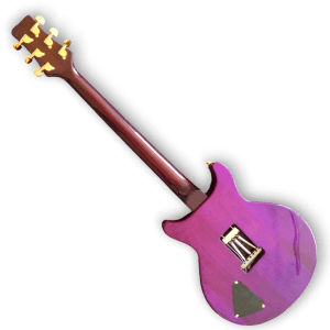 Custom Made SE Purple Color Flame Maple Top Custom Style Electric Guitar - Image 5