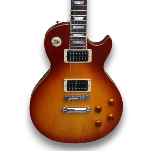 Custom Made LP Style Honey Burst 6 Strings Electric Guitar
