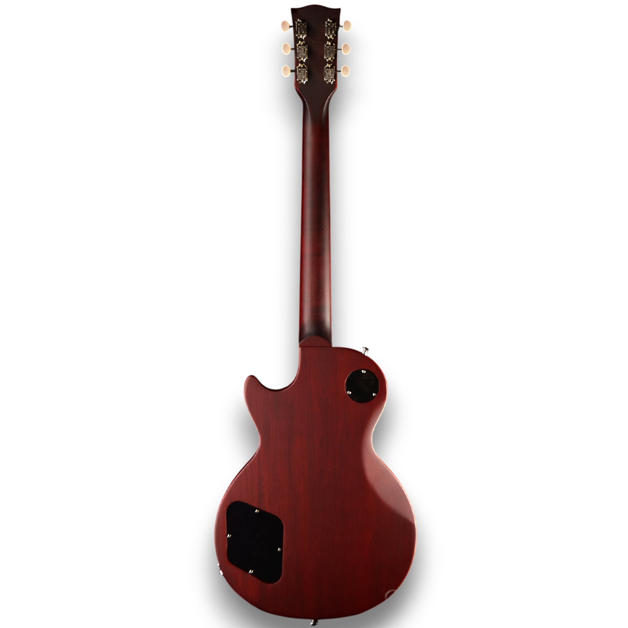 Custom Made 120th Wine Red Satin Melody Maker LP Style 6 Strings Electric Guitar - Image 4