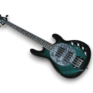Custom Made Green Black Burst Style 4 Strings Electric Bass - Image 2