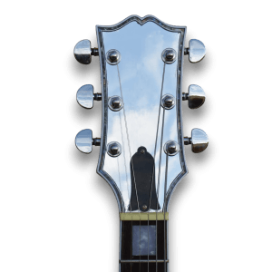 Custom Made Mirror LP Style Electric Guitar - Image 3