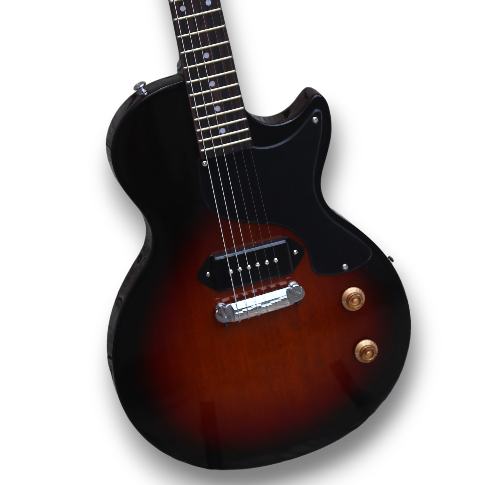 Custom Made LP Junior Style Tobacco Burst 6 Strings Electric Guitar