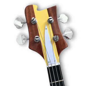 Custom Made Chris Squire Style Cream 4001 Style 4 Strings Electric Bass - Image 3