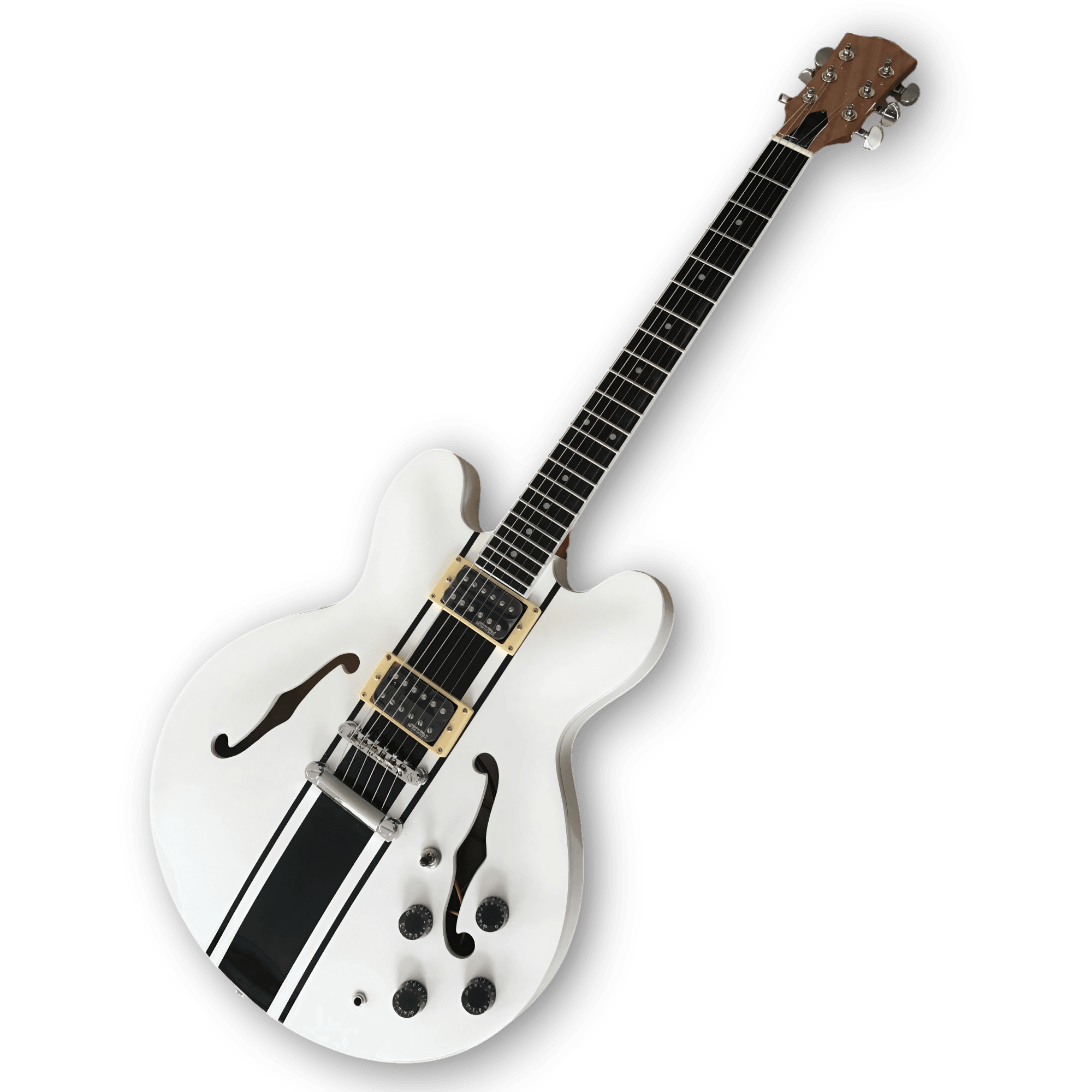Custom Made ES333 Style Tom DeLonge 6 Strings Electric Guitar - Image 2
