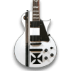 Custom Made James Hetfield Iron Cross Style Snow White Guitar Electric Guitar