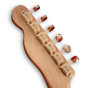Custom Made Red Silver and Blue Sparkle Tele Style Buck Owens Sparkle 6 Strings Electric Guitar - Image 7