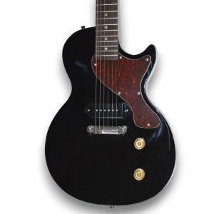 Custom Made Black Beauty LP Junior Style P90 Pickups 6 Strings Electric Guitar