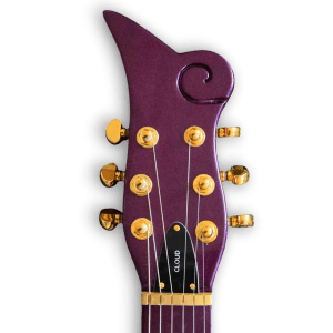 Custom Made Prince Cloud Style Purple Electric Guitar - Image 4